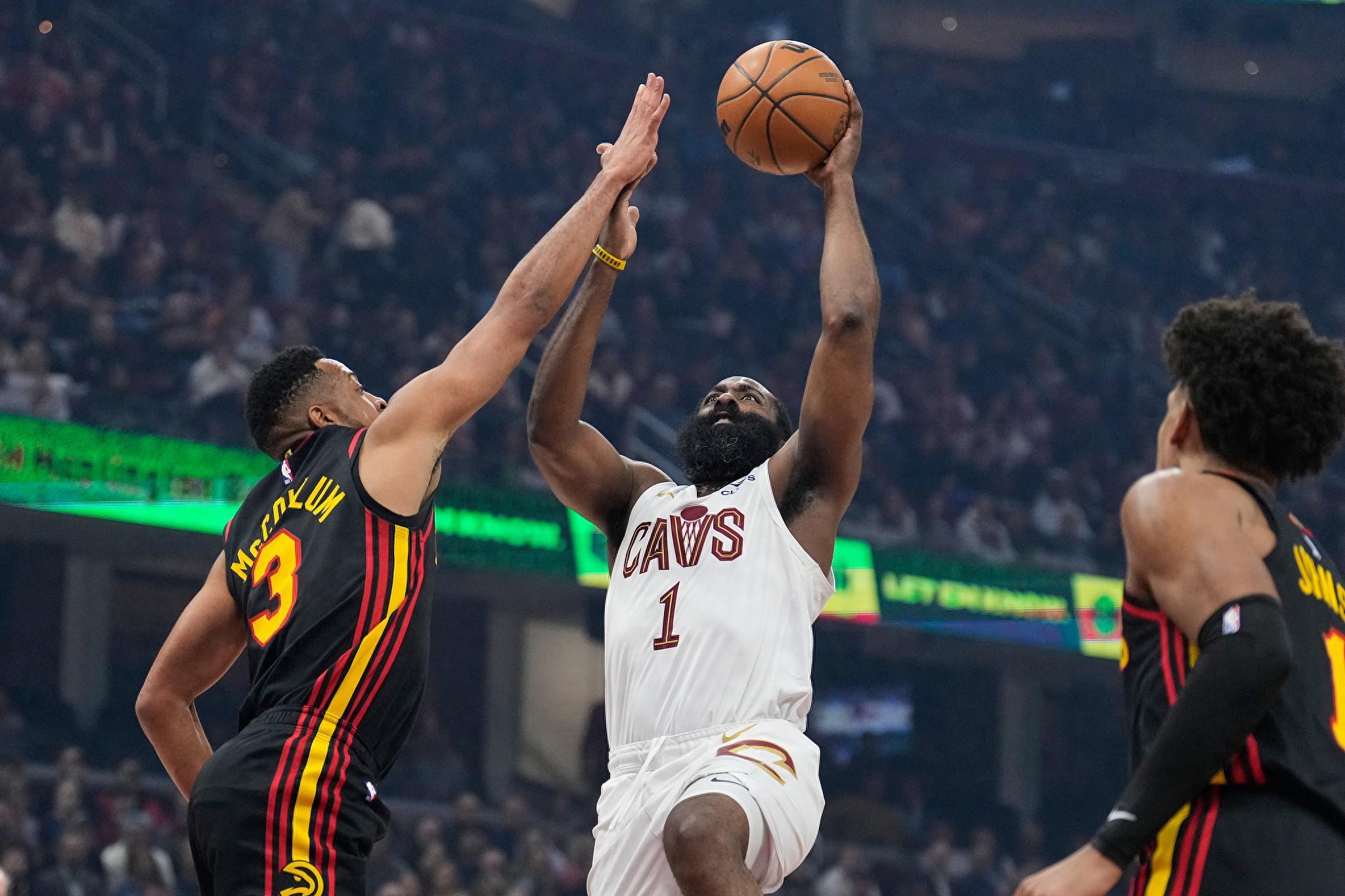 博鱼体育登录入口-哈登21+5+4，骑士擒鹰12战10胜！3人20+搅局东部排名仍手握主动权